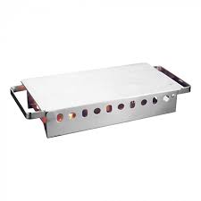 Réchaud inox - 2 bougies